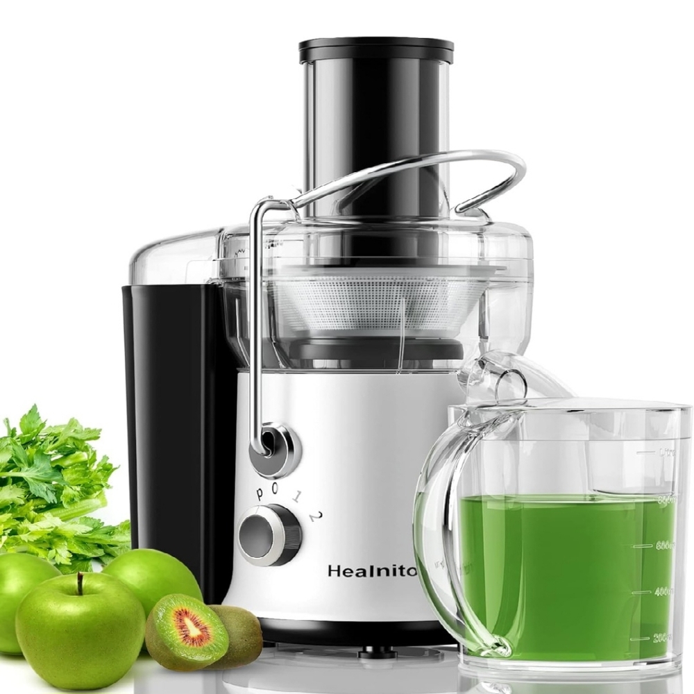 Healinator 650W Juicer – 3-Speed, Wide Chute (Like New)